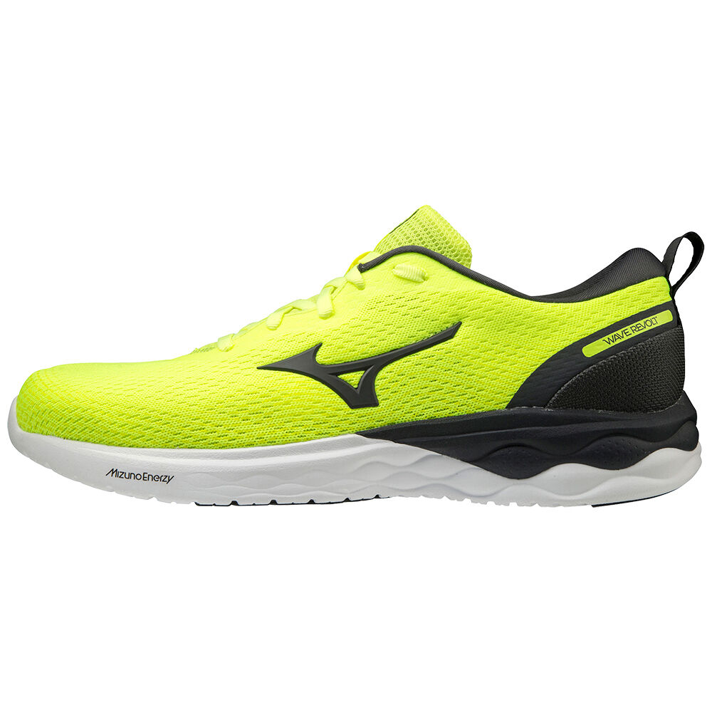 Sapatilhas Running Mizuno Wave Revolt - Homem - Amarelas - FTNGC3964